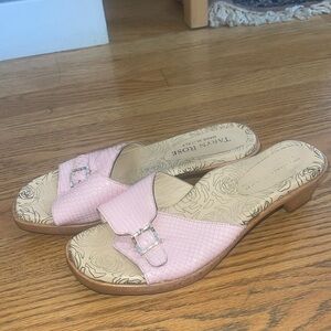 Taryn Rose Wooden Heels